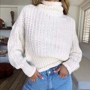 Tiger Mist Lullaby Knit Sweater